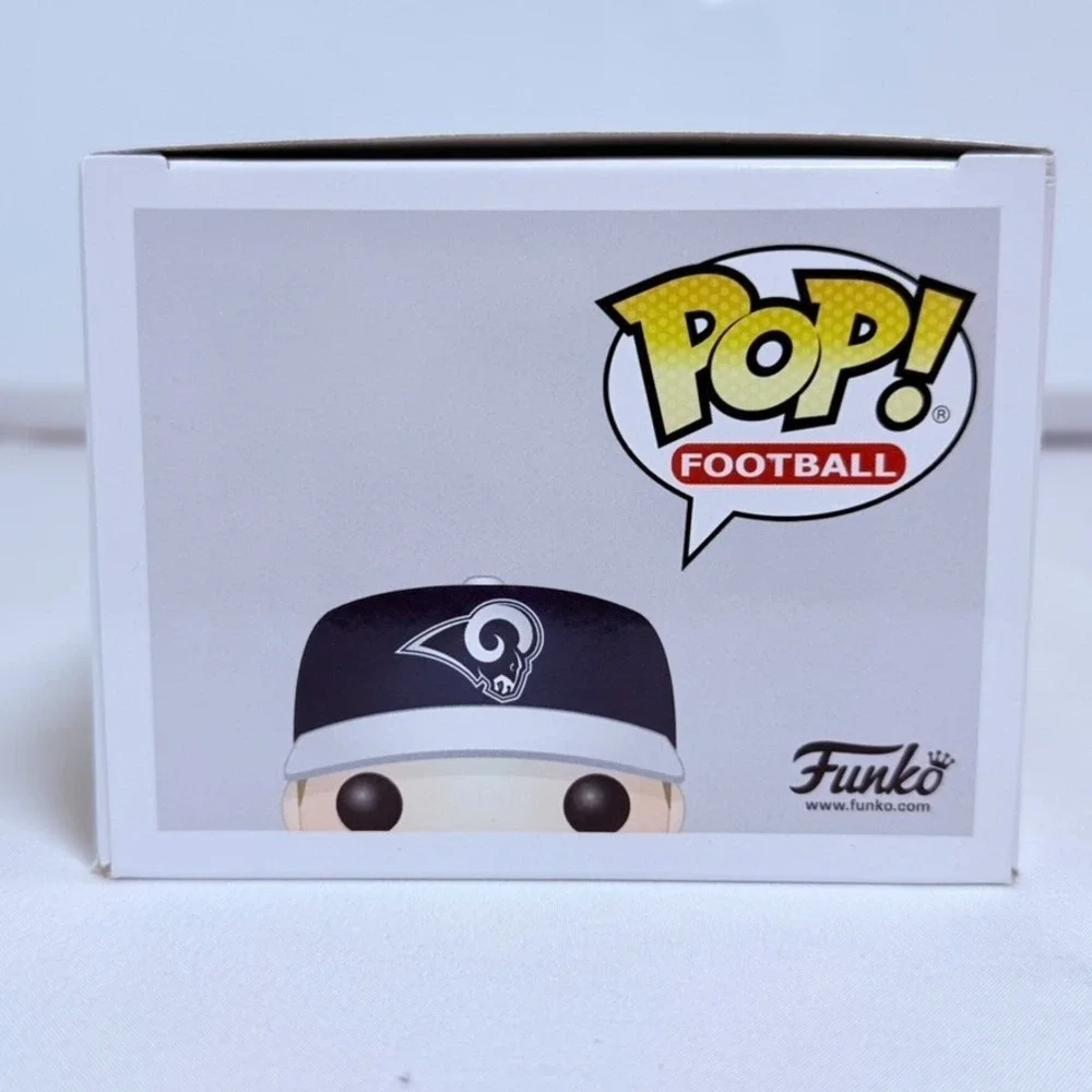 Funko‎ Pop Football Jared Goff #95 LA Los Angeles Rams NFL Vinyl Figure Vaulted
